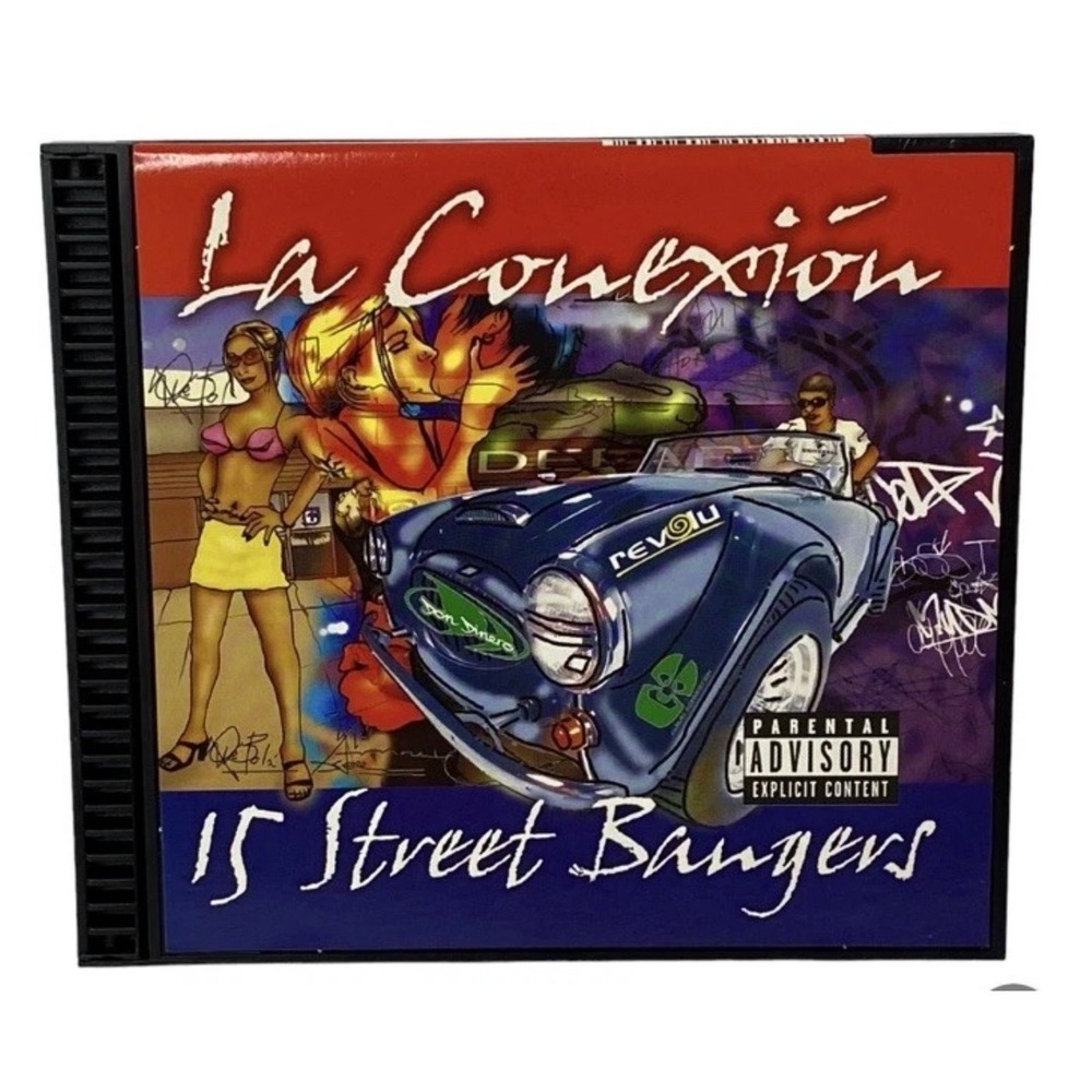 La Conexion 15 Street Bangers CD 2003 Latin Hip Hop Reggaeton Don Dinero Rare